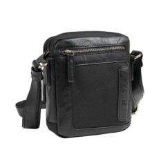 Bolsa de Tiracolo Pequena 2C MATTIES Nylon Sport Preta | Ref. 132.4019420