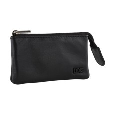 Porta-Moedas Triplo com Porta-Chaves LOIS Lubbock Preto | Ref. 237.20745901