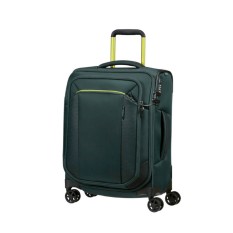 SAMSONITE Mala Cabine / Trolley 55cm 4R Respark Verde Petróleo Escuro | Ref. 92.143328-5257