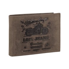 Carteira Horizontal c/ Porta-Moedas LOIS Dubbo Castanha | Ref. 237.20851101