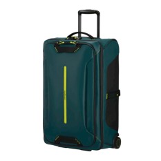 SAMSONITE Mala Viagem / Trolley Médio 67cm 2R Ecodiver Azul Petróleo/Lima | Ref. 92.140883-A567