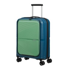 AMERICAN TOURISTER Mala de Cabine 55cm 15.6” Airconic Azul/Verde | Ref. 92.134657-A578