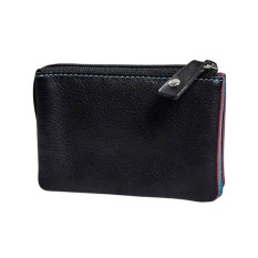 Porta-Moedas Triplo de Senhora MATTIES Multicolour Preto | Ref. 132.1804860