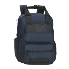 Mochila para Portátil 15” Adapt. PEPE JEANS Bromley 24 Azul | Ref. 186.7062344