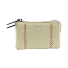 Porta-Moedas Triplo MATTIES Stitch Deco Verde | Ref. 132.1819592