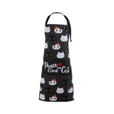 Avental de Cozinha iTOTAL Cat Preto | Ref. 343.XL2558