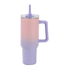 Caneca de Viagem 1200ml I-DRINK Gradiente Rosa/Lilás | Ref. 343.ID0257