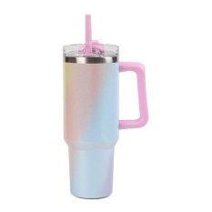 Caneca de Viagem 1200ml I-DRINK Macaron Arco-íris | Ref. 343.ID0259