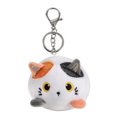 Porta-Chaves Peluche iTOTAL Animals Gato Branco | Ref. 343.XL2489