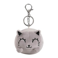 Porta-Chaves Peluche iTOTAL Animals Gato Cinzento | Ref. 343.XL2490