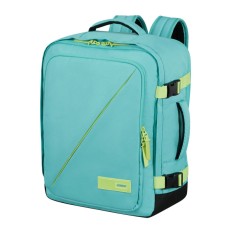 AMERICAN TOURISTER Mochila MS Vueling/Wizz S Take2Cabin Turquesa/Lima | Ref. 92.150909-A647