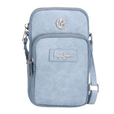 Bolsa de Tiracolo Porta Telemóvel PEPE JEANS Jana Azul Claro | Ref. 186.7145242