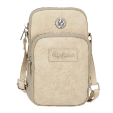 Bolsa de Tiracolo Porta Telemóvel PEPE JEANS Jana Bege | Ref. 186.7145241