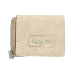 Carteira com Porta-Moedas PEPE JEANS Jana Bege | Ref. 186.7148241