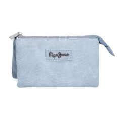 Necessaire Três Compartimentos PEPE JEANS Jana Azul Claro | Ref. 186.7144342