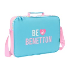Pasta Extra-Escolar BENETTON Unique Azul/Rosa | Ref. 248.612552385