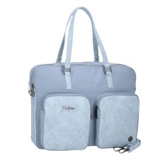 Pasta para Computador 15.6” 2C Adapt. PEPE JEANS Jana Azul Claro | Ref. 186.7146042