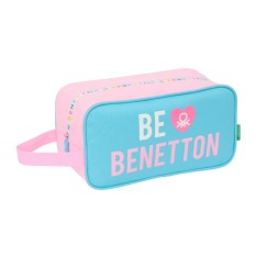 Porta-Sapatilhas Médio BENETTON Unique Azul/Rosa | Ref. 248.812552682
