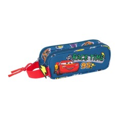 Estojo Escolar Duplo CARS Racing Azul Marinho | Ref. 248.812511513
