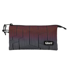 GHUTS Estojo Escolar Triplo GH109 L32 Metropolis Red 1092532 | Ref. 294.2510932