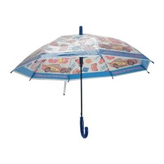 Guarda-ChuvaAutomático 43.5cm CARS Racing Transparente Azul Marinho | Ref. 248.DISC52508300