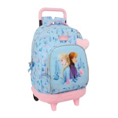 Mochila Grande 45Cm Compacta 2R FROZEN Ice Magic Azul | Ref. 248.612573918
