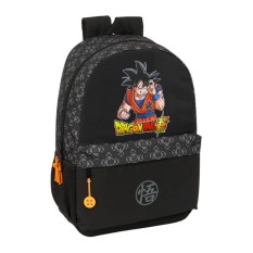 Mochila Escolar Adap. 46Cm DRAGON BALL Combat Preta | Ref. 248.622522758