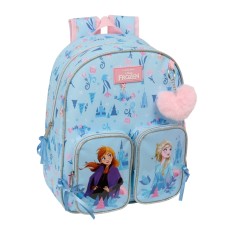 Mochila Infantil Adap. 34Cm FROZEN Ice Magic Azul | Ref. 248.612573609
