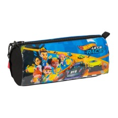 Estojo Escolar Rectangular HOT WHEELS Let's Race Azul | Ref. 248.812538742