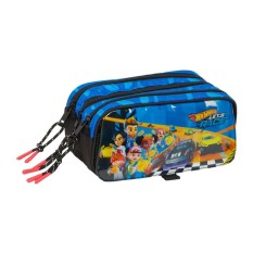 Estojo Escolar Triplo Big HOT WHEELS Let's Race Azul | Ref. 248.842538710