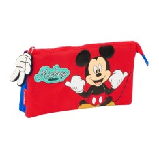 Estojo Escolar Triplo MICKEY Good Day Azul | Ref. 248.812514744