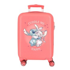 Mala de Cabine / Trolley 50cm 4R STITCH Cuddle Me Coral | Ref. 186.4041343