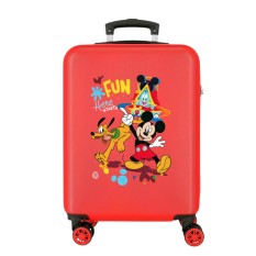 Mala de Cabine / Trolley 55cm 4R MICKEY Here Stars Vermelho | Ref. 186.4021142