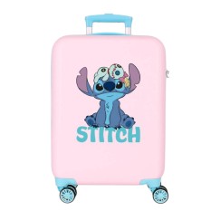 Mala de Cabine / Trolley 55cm 4R STITCH In The World Rosa | Ref. 186.2091141