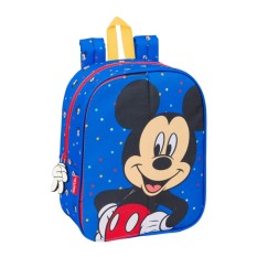 Mochila de Criança Adap. 27Cm Front-Inter MICKEY Good Day Azul | Ref. 248.612514232