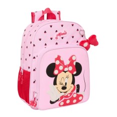 Mochila Escolar Adap. 42Cm MINNIE Naive Rosa Claro | Ref. 248.612512180