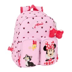 Mochila Infantil Adap. 34Cm MINNIE Naive Rosa Claro | Ref. 248.612512609