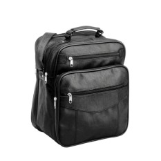 Saco / Pasta de Tiracolo c/ Asa de mão D&N 2704 Preto | Ref. 345.270401