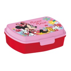 Sanduicheira Rectangular MINNIE Naive Rosa/Vermelho | Ref. 248.74474