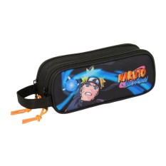 Estojo Escolar Duplo NARUTO Shippuden Preto | Ref. 248.812594513