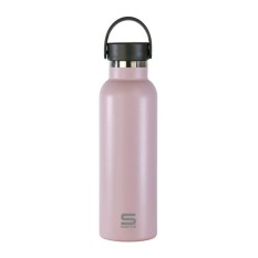 Garrafa Térmica Aço Inox 600ml SAFTA Rosa Empolvado | Ref. 248.972689