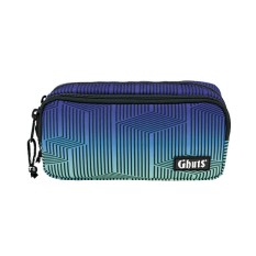 GHUTS Estojo Escolar Duplo GH128 L34 Metropolis Blue 1282534 | Ref. 294.2512834