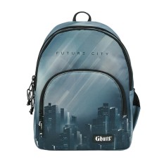 GHUTS Mochila Escolar 43cm GH131 P28 Future City 1312528 | Ref. 294.2513128