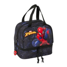 Lancheira com Alças SPIDER-MAN Attack Preta | Ref. 248.812543040
