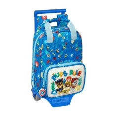 Mochila de Criança 28Cm c/ Carro PAW PATROL Pups Rule Azul | Ref. 248.612356280