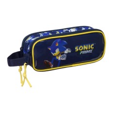 Estojo Escolar Duplo SONIC City Azul Marinho | Ref. 248.812595513