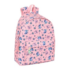 Mochila Escolar 42Cm STITCH Beach Rosa | Ref. 248.612513774