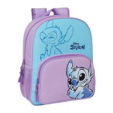 Mochila Escolar Júnior Adap. 38Cm STITCH Sweet Lilás | Ref. 248.612417640