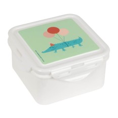 Caixa para Lanche Pré-Escolar SAFTA “Fiesta” Verde | Ref. 248.342494916