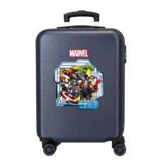 Mala de Cabine / Trolley 55cm 4R AVENGERS Portal Azul Marinho | Ref. 186.2471167